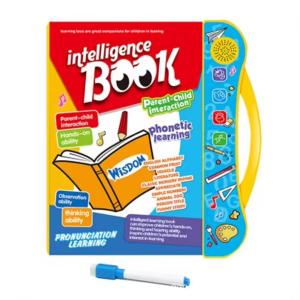 Intelligence Study Book a Smart book to Teach alphabet letter sound to the children, phonics sound alphabet for kids