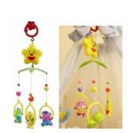 Kidzooworld Rotating musical Rattles Jhoomer for kids bed, kick and play baby Gym for 3 to 9 months old